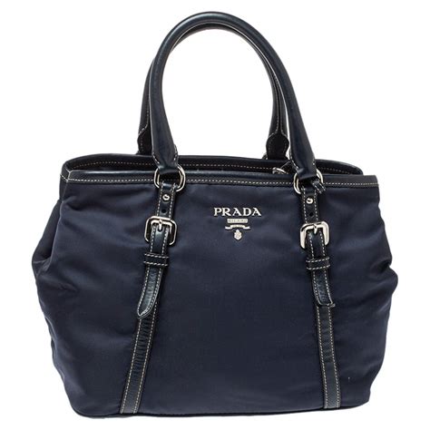 prada navy suede tote|saks prada tote.